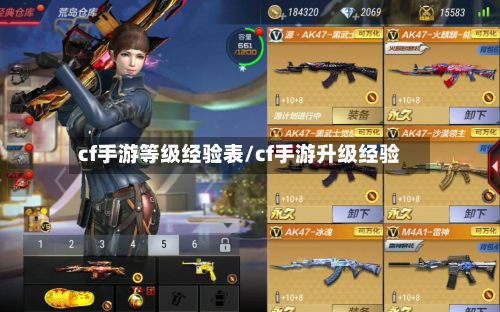 cf手游等级经验表/cf手游升级经验-第3张图片