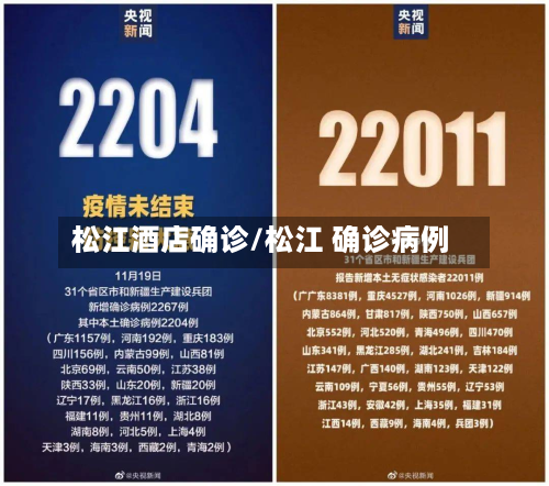 松江酒店确诊/松江 确诊病例
