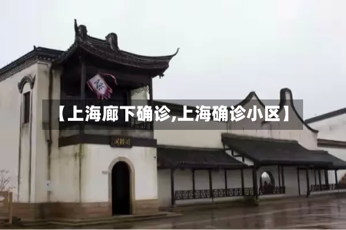 【上海廊下确诊,上海确诊小区】-第2张图片