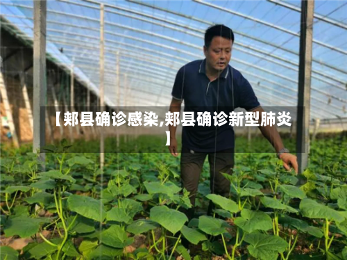 【郏县确诊感染,郏县确诊新型肺炎】