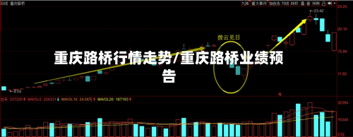 重庆路桥行情走势/重庆路桥业绩预告-第2张图片