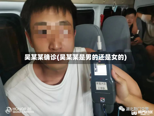 吴某某确诊(吴某某是男的还是女的)-第3张图片