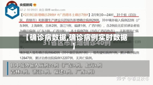 【确诊病数据,确诊病例实时数据】