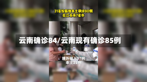 云南确诊84/云南现有确诊85例-第3张图片