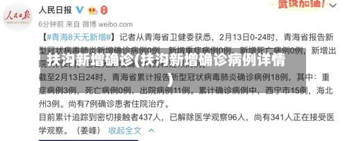 扶沟新增确诊(扶沟新增确诊病例详情)